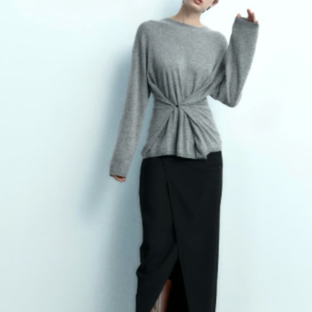 New! - Zara - Wool blend sweater - size L - Picture 3 of 5